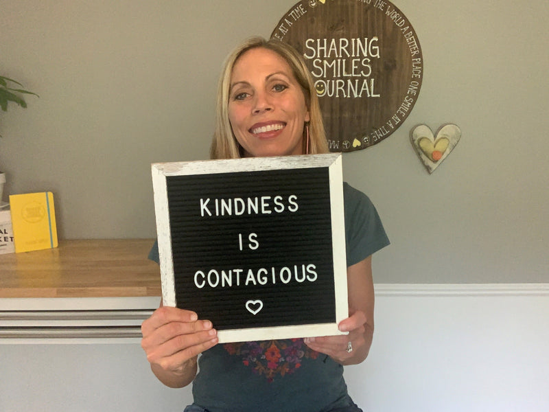 KINDNESS IS CONTAGIOUS - Sharing Smiles Message #3